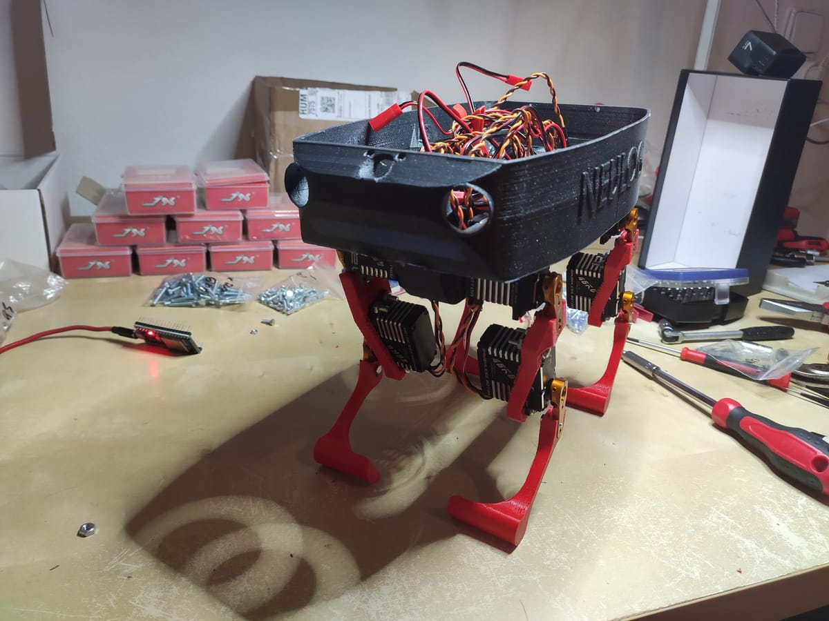 4 legged robot V5