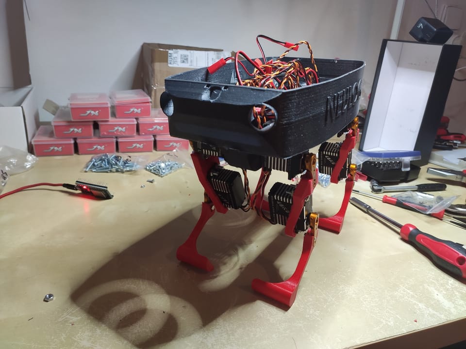 4 legged robot V5